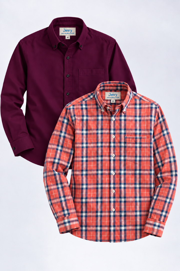 Dúo Carácter | 2 Camisas para Hombre