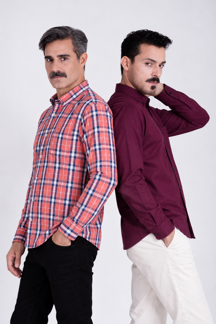 Dúo Carácter | 2 Camisas para Hombre