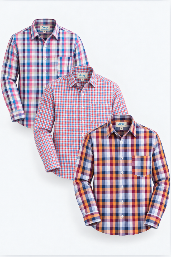 Trío Versátil | 3 Camisas para Hombre