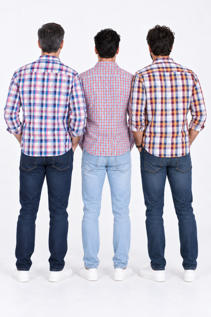 Trío Versátil | 3 Camisas para Hombre